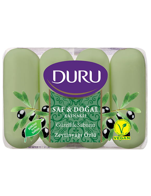 Duru Saf & Doğal Kaynaklı Zeytinyağı Özlü Güzellik Sabunu